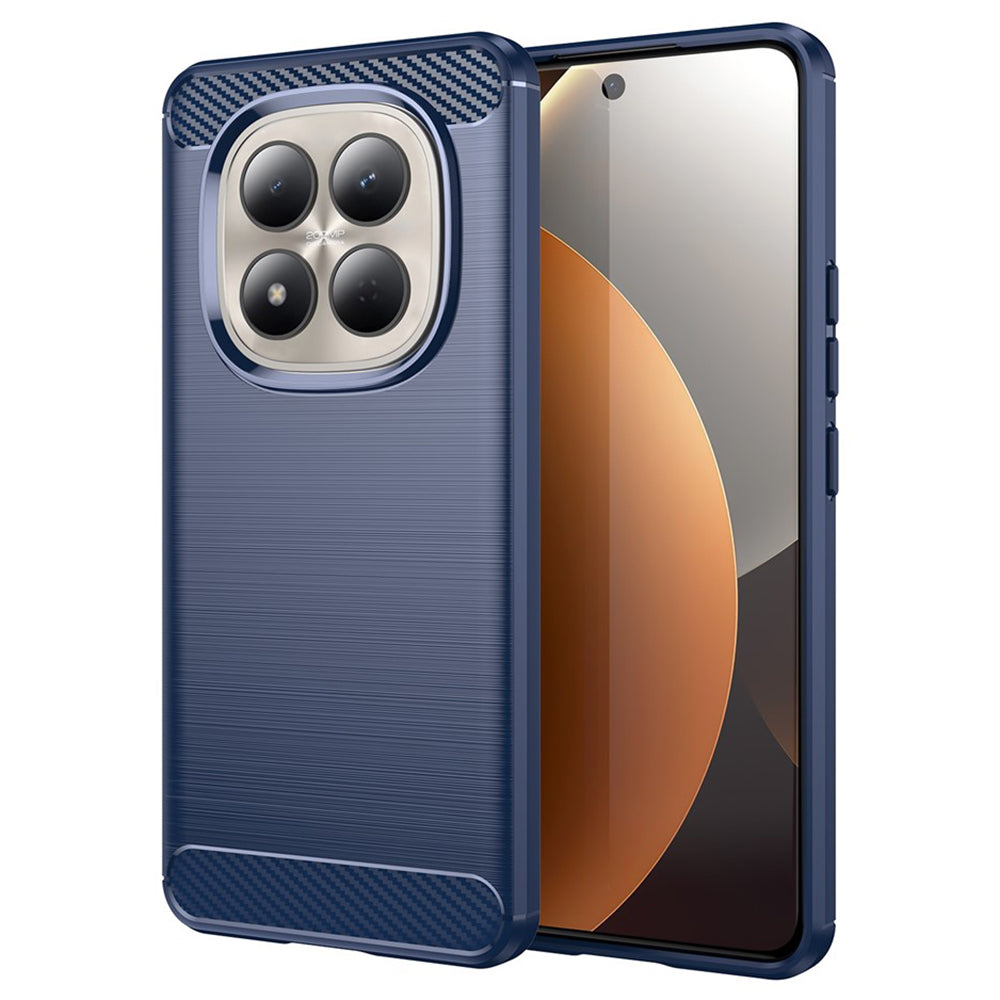 Suojakotelo Xiaomi Redmi Note 15 Pro 4G:lle, Techsuit, Carbon, Sininen