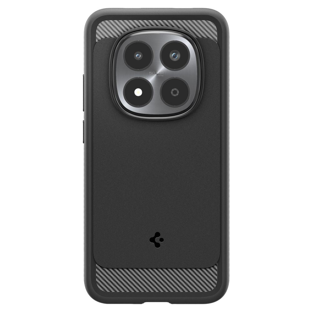 Suojakotelo Xiaomi Redmi Note 15 Pro 5G:lle, Spigen, Rugged Armor, Mattamusta ACS10460