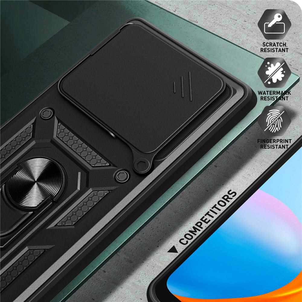 Case for Xiaomi Redmi Note 15 Pro 5G, Techsuit, CamShield, Green