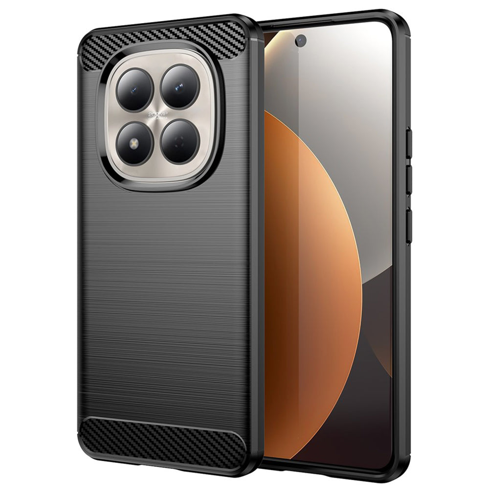 Suojakotelo Xiaomi Redmi Note 15 Pro 5G:lle, Techsuit, Carbon, Musta
