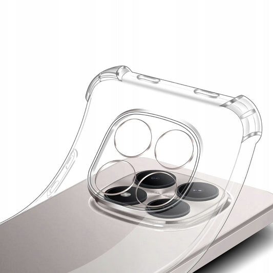 Kotelo Xiaomi Redmi Note 15 Pro 5G:lle, Techsuit, Iskunkestävä Läpinäkyvä