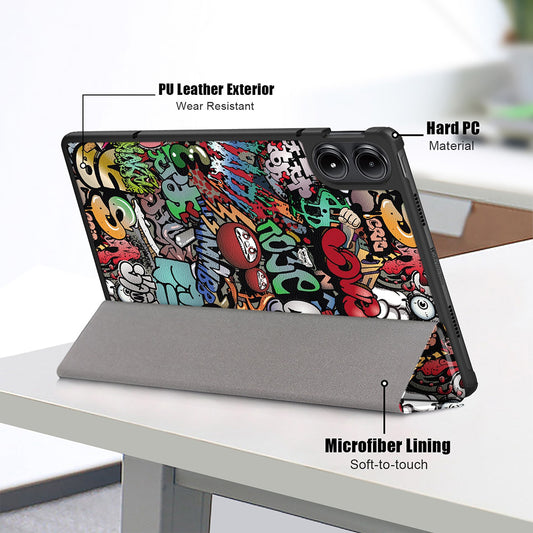 Kuori Xiaomi Redmi Pad Pro / Pad / Pad Pro 5G:lle, Techsuit, FoldPro Urban Vibe, Monivärinen