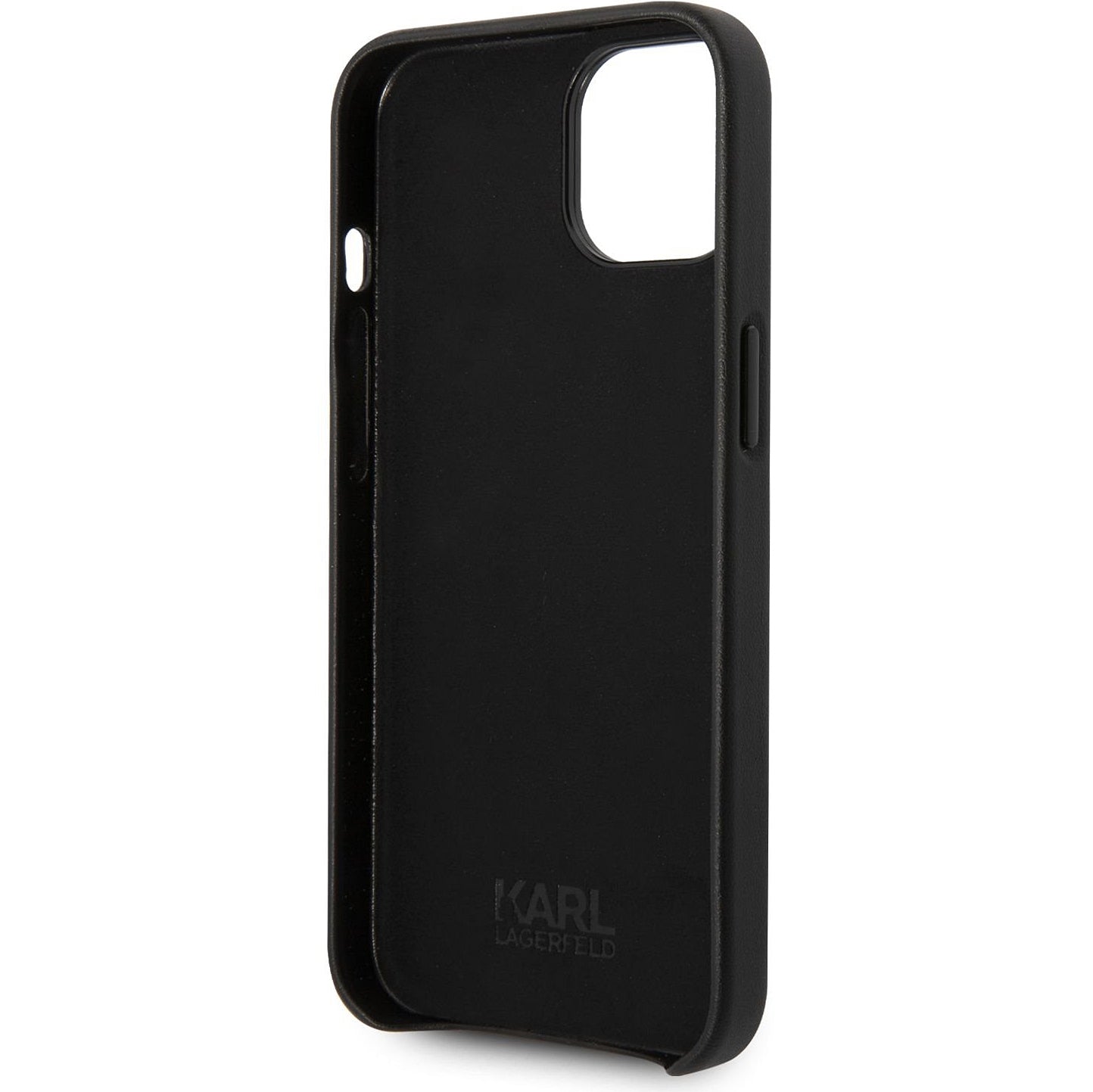 Kotelo Apple iPhone 14 Plus -puhelimelle, Karl Lagerfeld, Perforated Logo, Musta
