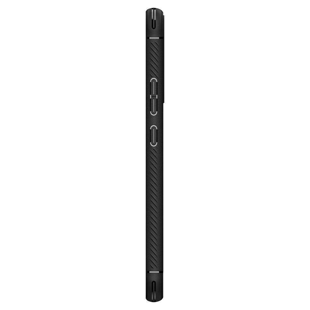Kotelo Samsung Galaxy S22 5G S901, Spigen, rugged armor, musta ACS03986