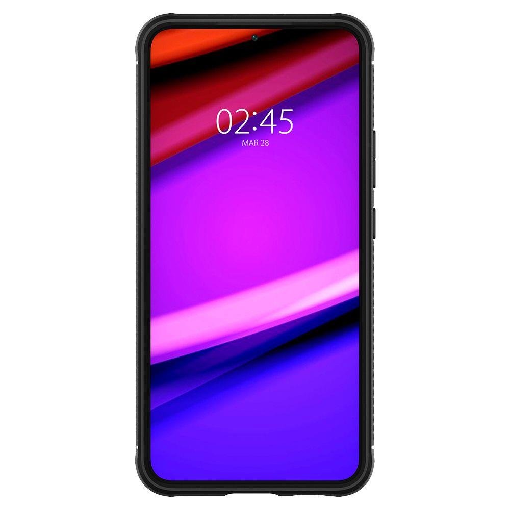 Kotelo Samsung Galaxy S22 5G S901, Spigen, rugged armor, musta ACS03986