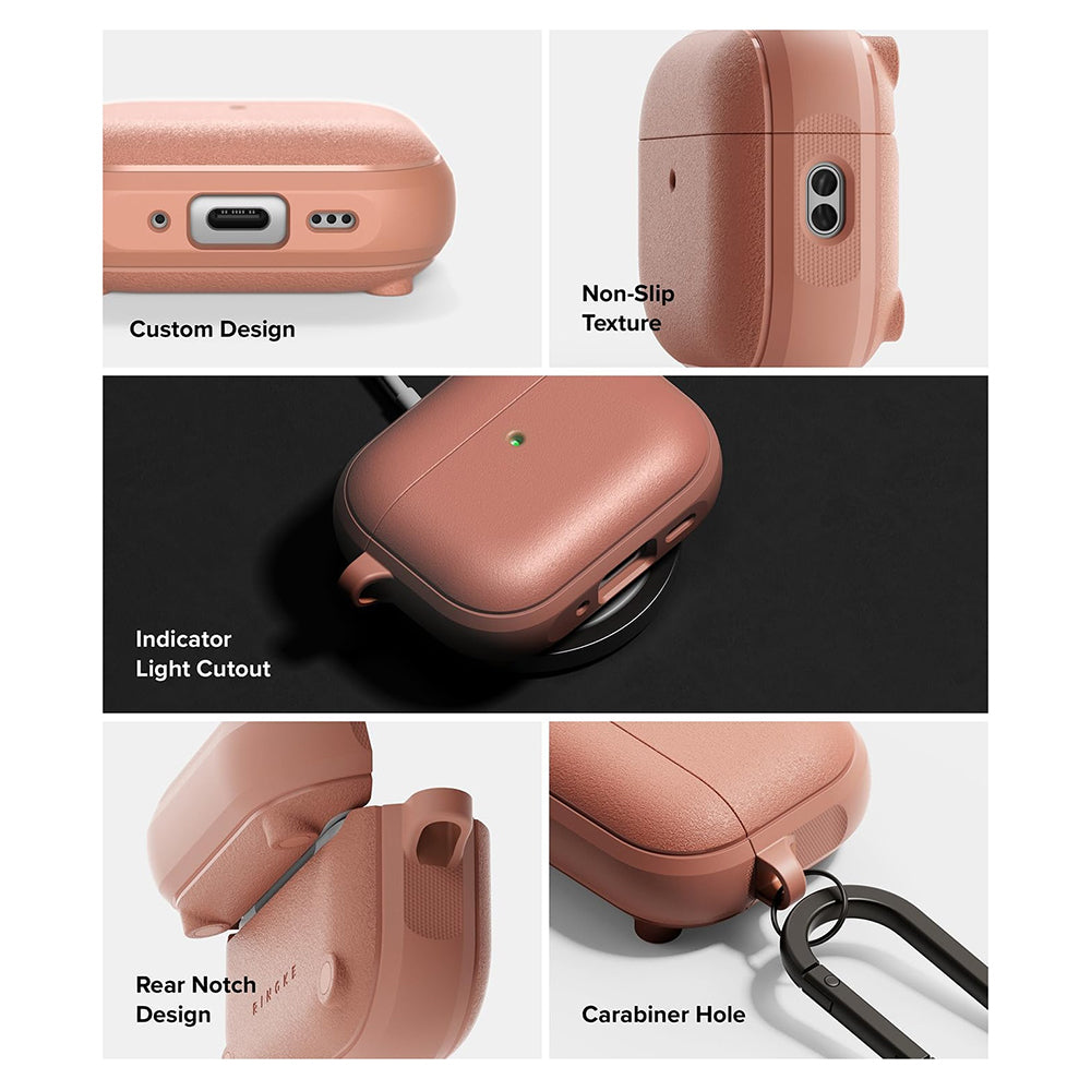 Ringke Onyx Magneettinen Kuori Apple AirPods Pro 3:lle, Pronssi