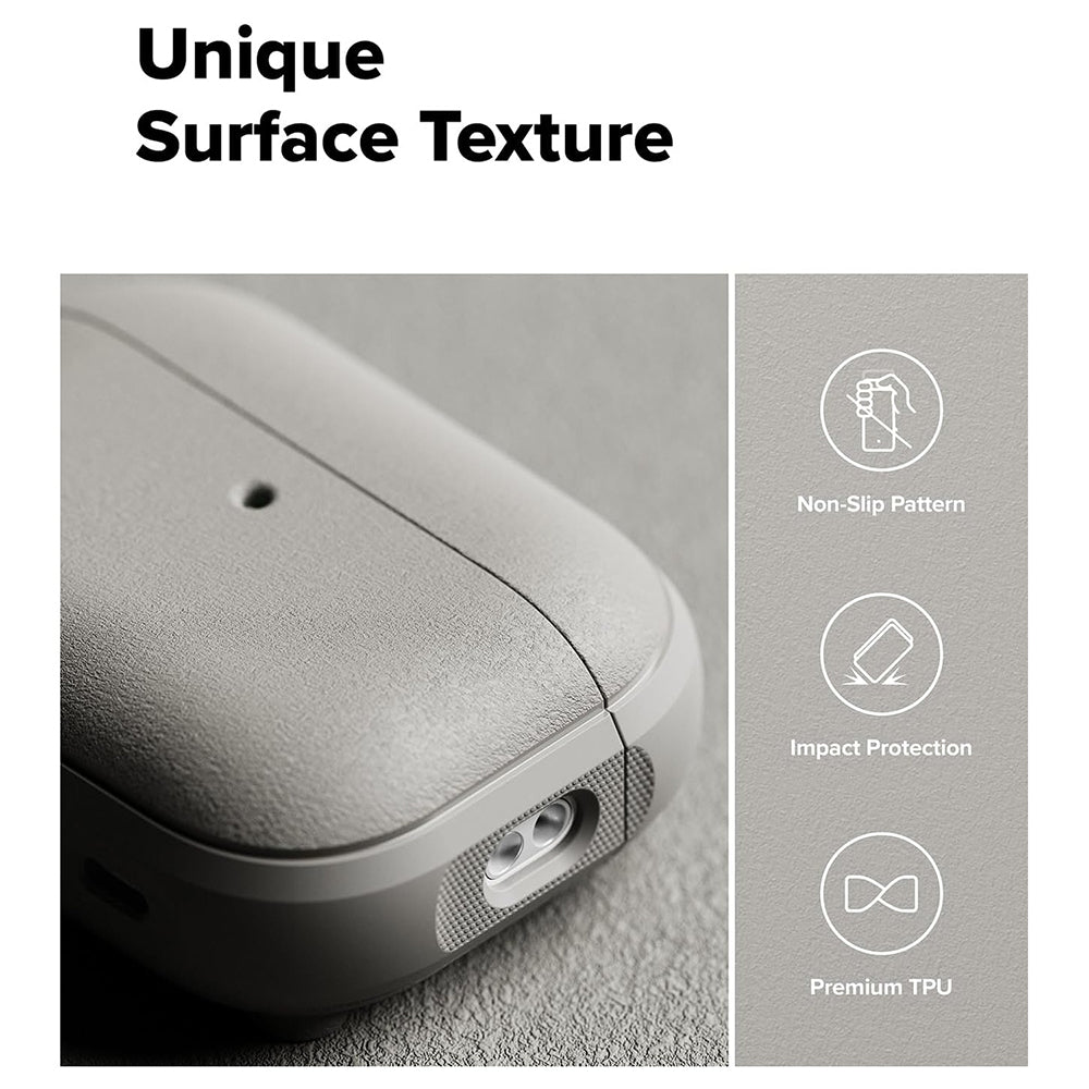Ringke Onyx Magneettinen suojakuori Apple AirPods Pro 3:lle, Harmaa
