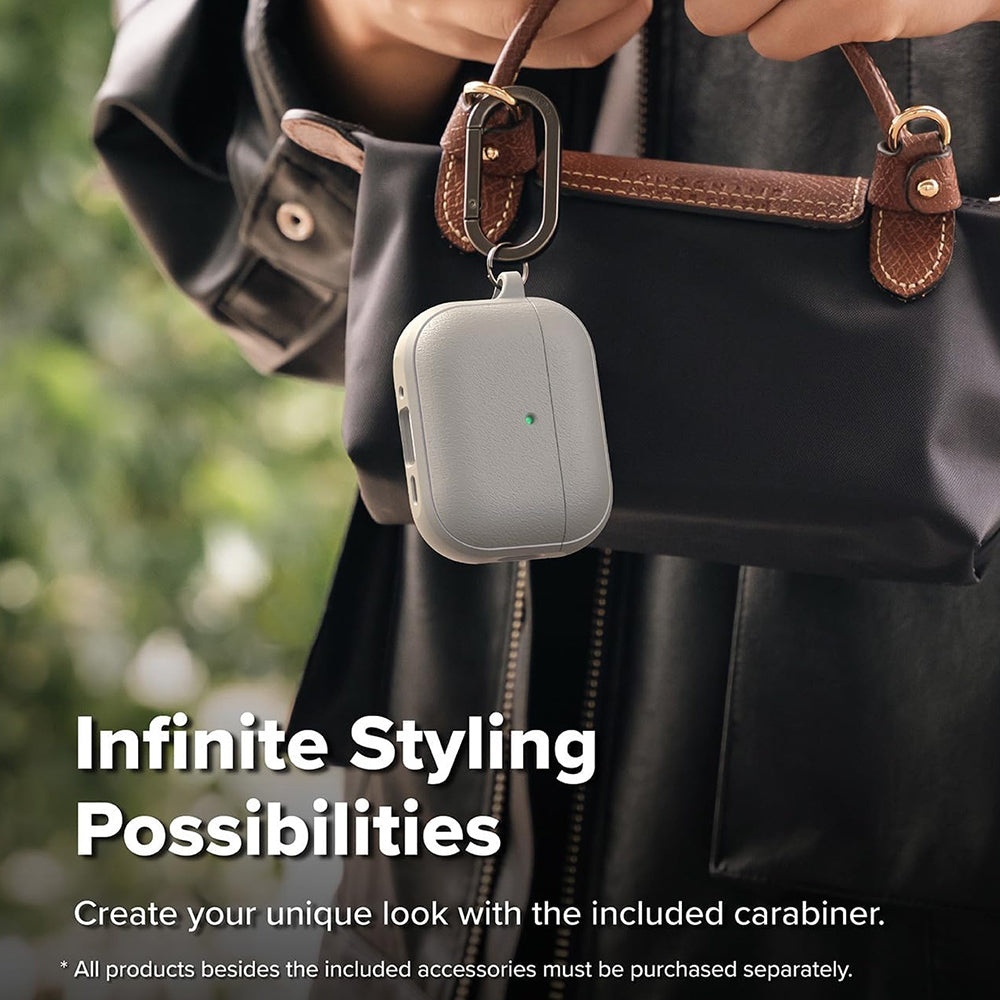 Ringke Onyx Magneettinen suojakuori Apple AirPods Pro 3:lle, Harmaa