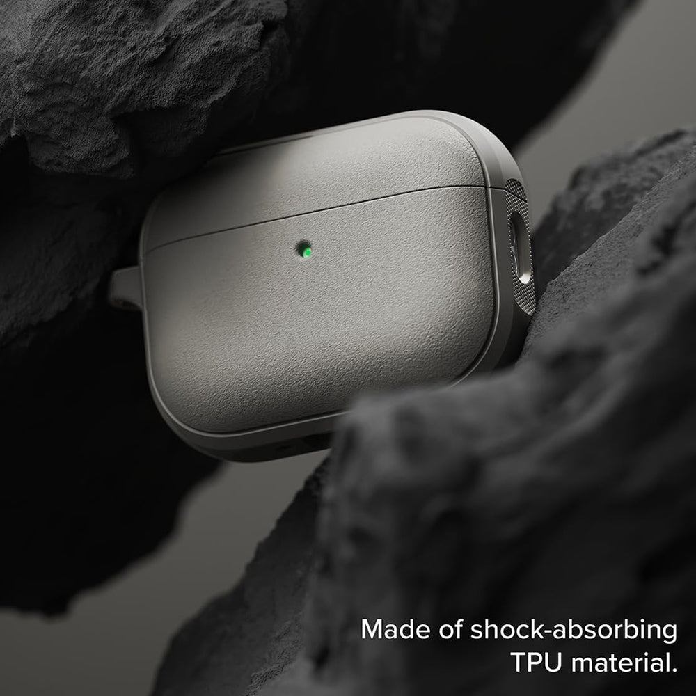 Ringke Onyx Magneettinen suojakuori Apple AirPods Pro 3:lle, Harmaa