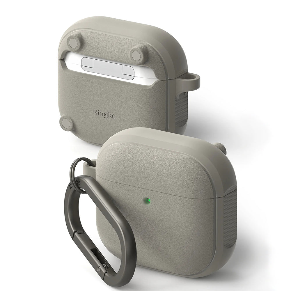 Ringke Onyx Magneettikotelo Apple AirPods 4:lle, Harmaa