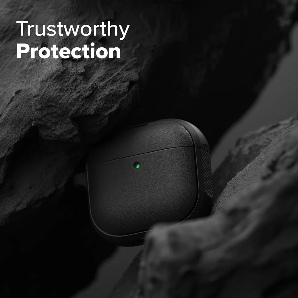 Ringke Onyx Magneettikotelo Apple AirPods 4:lle, Harmaa