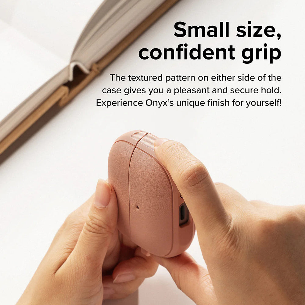Ringke Onyx Magnetic -kuori Samsung Galaxy Buds3 FE / Buds3 Pro / Buds3, pronssi