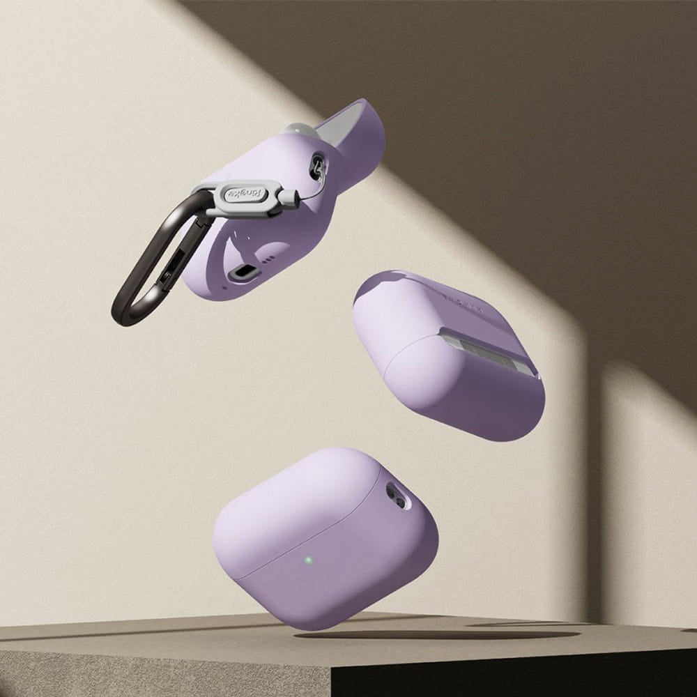 Ringke-kotelo Apple AirPods Pro 3:lle, Vaaleanvioletti