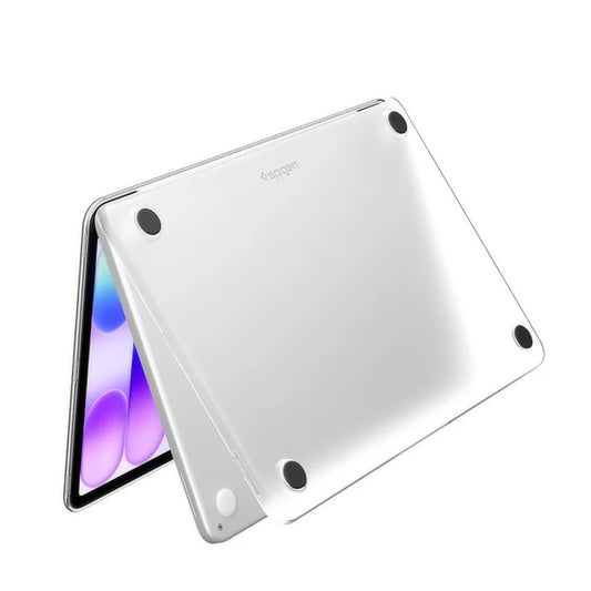 Spigen Airskin -kotelo Apple MacBook Neo 13 tuumaa, läpikuultava satiini ACS11543