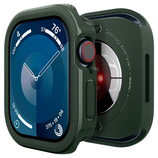 Spigen Caseology Vault -ranneke Apple Watch Series 10 / 11 46mm, Vihreä