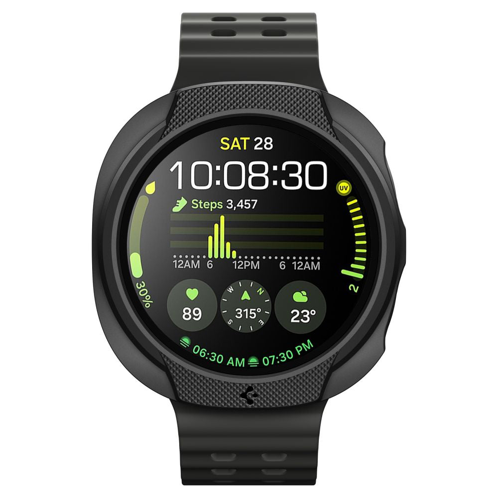 Spigen Liquid Air Case for Samsung Galaxy Watch8 40mm, Matte Black ACS09840
