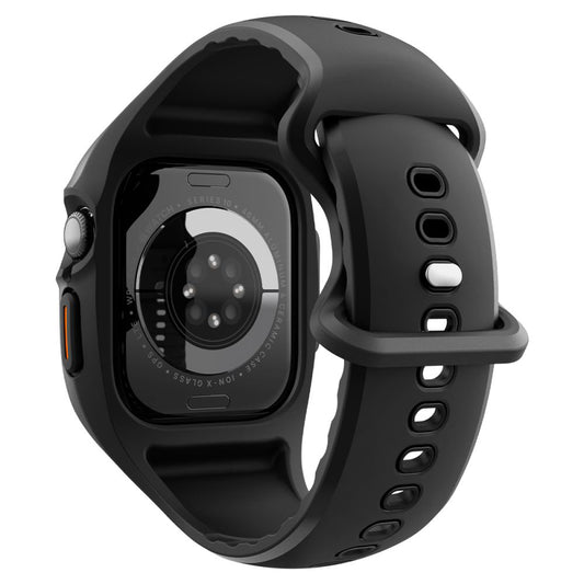 Spigen Liquid Air Pro -suojakotelo Apple Watch Series 10 / 11 46mm, Mattamusta ACS09317