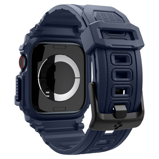 Spigen Rugged Armor Pro -suojakotelo Apple Watch Series 10 46mm, laivastonsininen