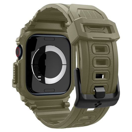 Spigen Rugged Armor Pro -suojakotelo Apple Watch Series 10 46mm, Kaki ACS08608