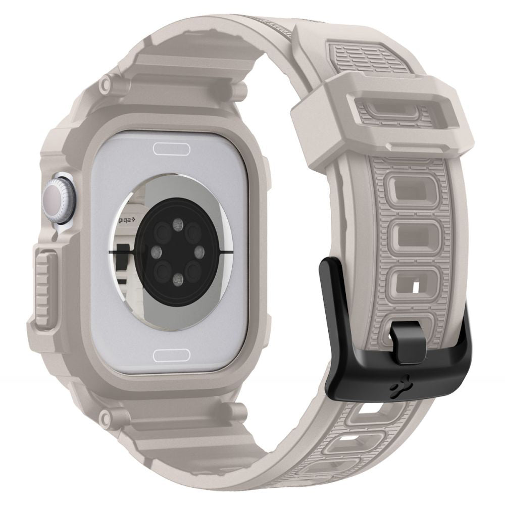 Spigen Rugged Armor Pro V2 -suojakotelo Apple Watch Series 10 / 11 46mm, Beige ACS10506