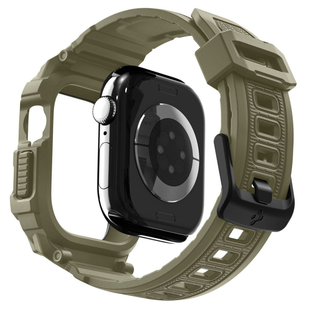 Spigen Rugged Armor Pro V2 -suojakotelo Apple Watch Series 10 / 11 46mm, Khaki