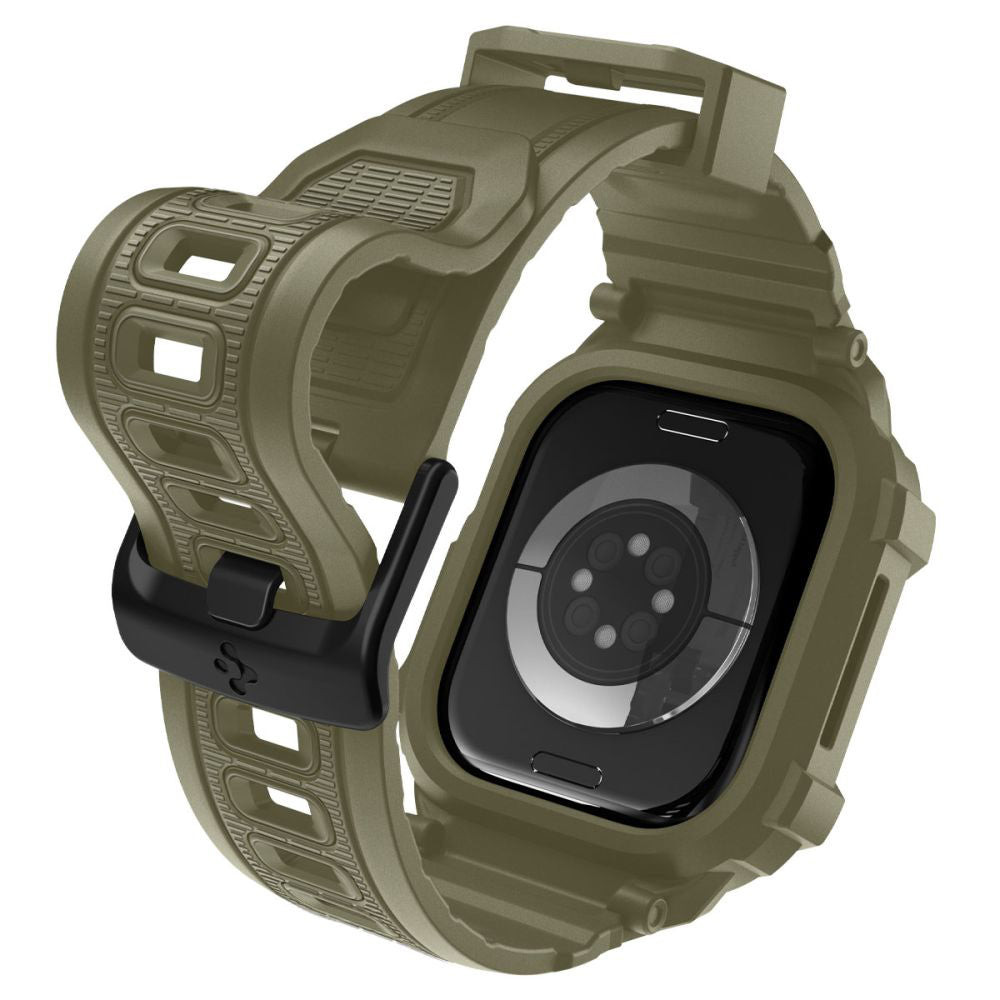 Spigen Rugged Armor Pro V2 -suojakotelo Apple Watch Series 10 / 11 46mm, Khaki