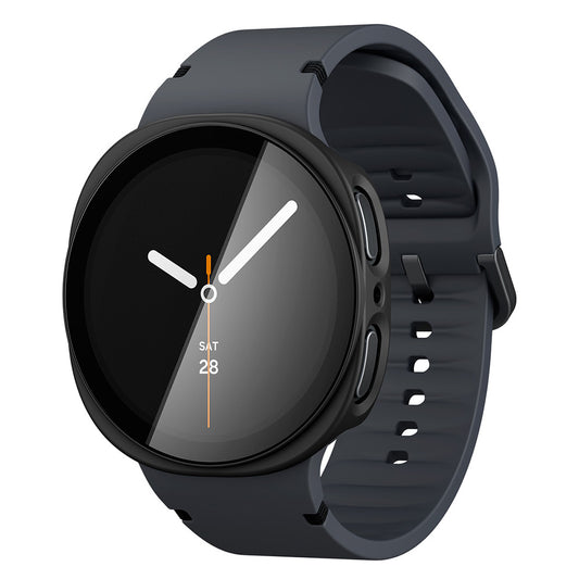 Spigen Thin Fit 360 -kuori Samsung Galaxy Watch9 / Watch8 44mm:lle, Musta ACS11601