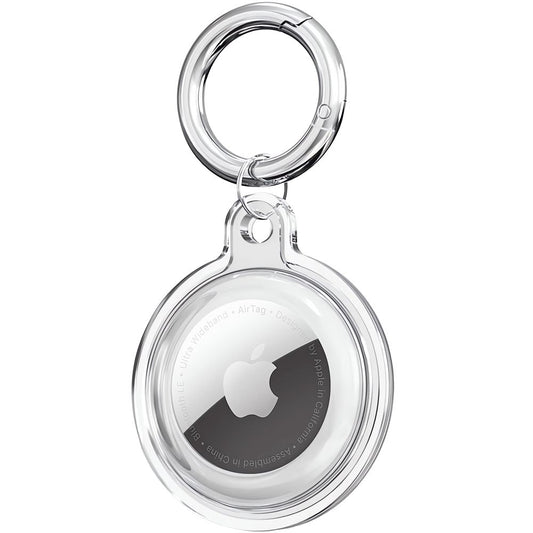 Techsuit CT15 -kuori Apple AirTagille, läpinäkyvä