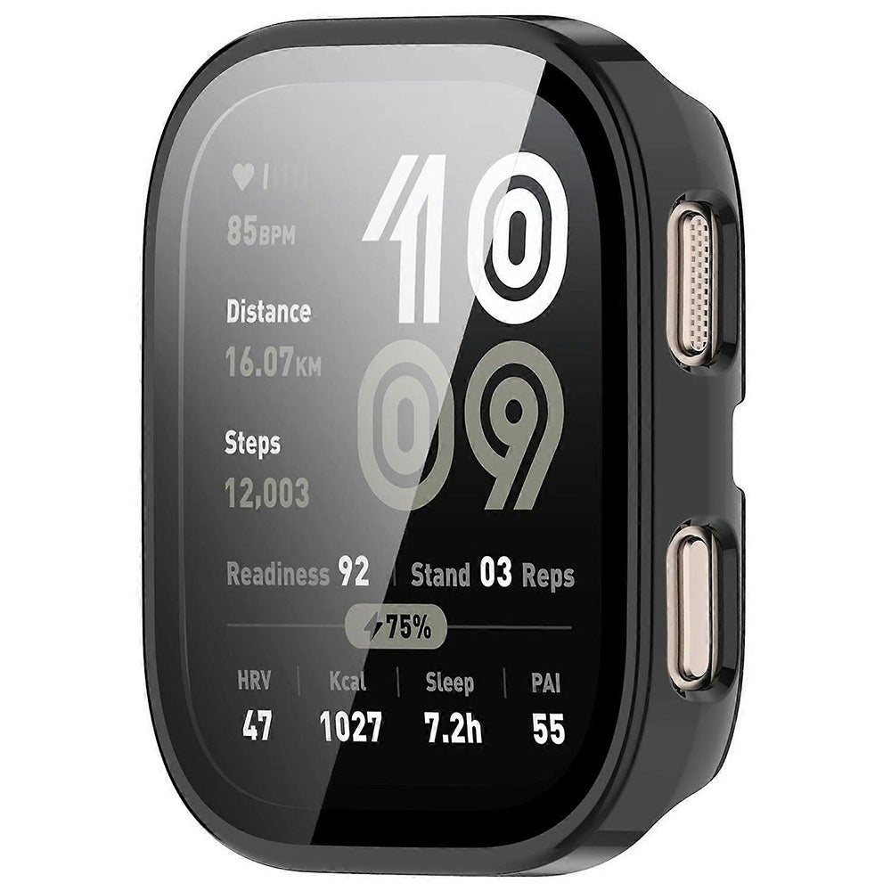 Techsuit Defense360 Pro -kuori Amazfit Bip 6:lle, Musta