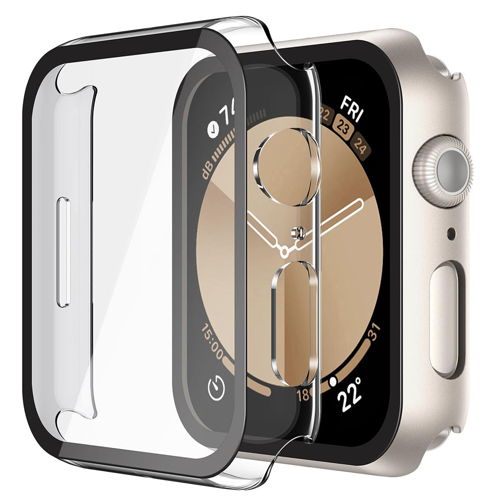Techsuit Defense360 Pro -kuori Apple Watch 40 mm -sarjalle, läpinäkyvä