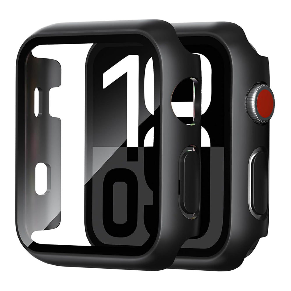 Techsuit Defense360 Pro -kuori Apple Watch 42mm Series, Musta
