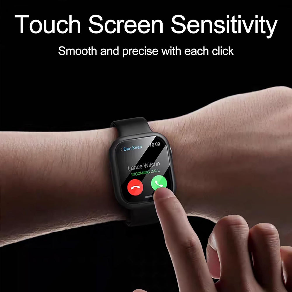 Techsuit Defense360 Pro -kuori Apple Watch 42mm Series, Musta