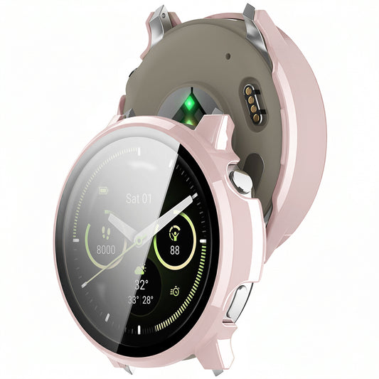 Techsuit Defense360 Pro -suojakotelo Garmin Venu 4 41mm:lle, Pinkki