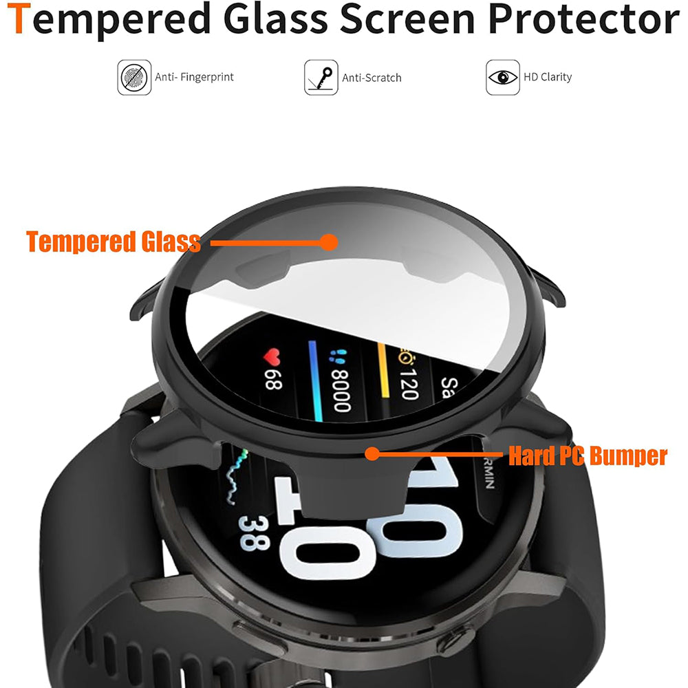 Techsuit Defense360 Pro Case for Garmin Venu 4 45mm, Green