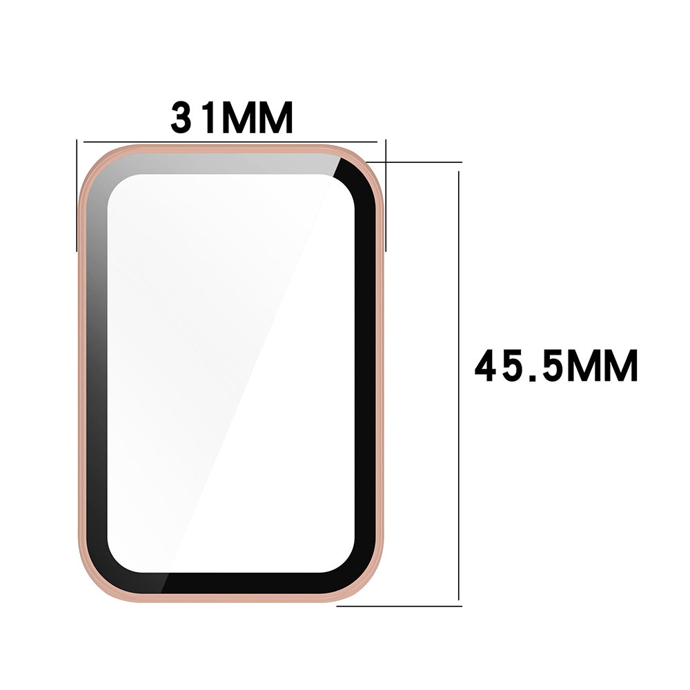 Techsuit Defense360 Pro -suojakotelo Honor Band 10 / Band 9 -rannekkeelle, Läpinäkyvä