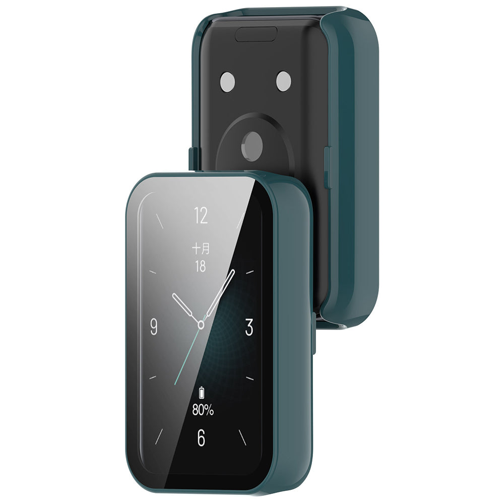 Techsuit Defense360 Pro Case for Honor Band 10 / Band 9, Green