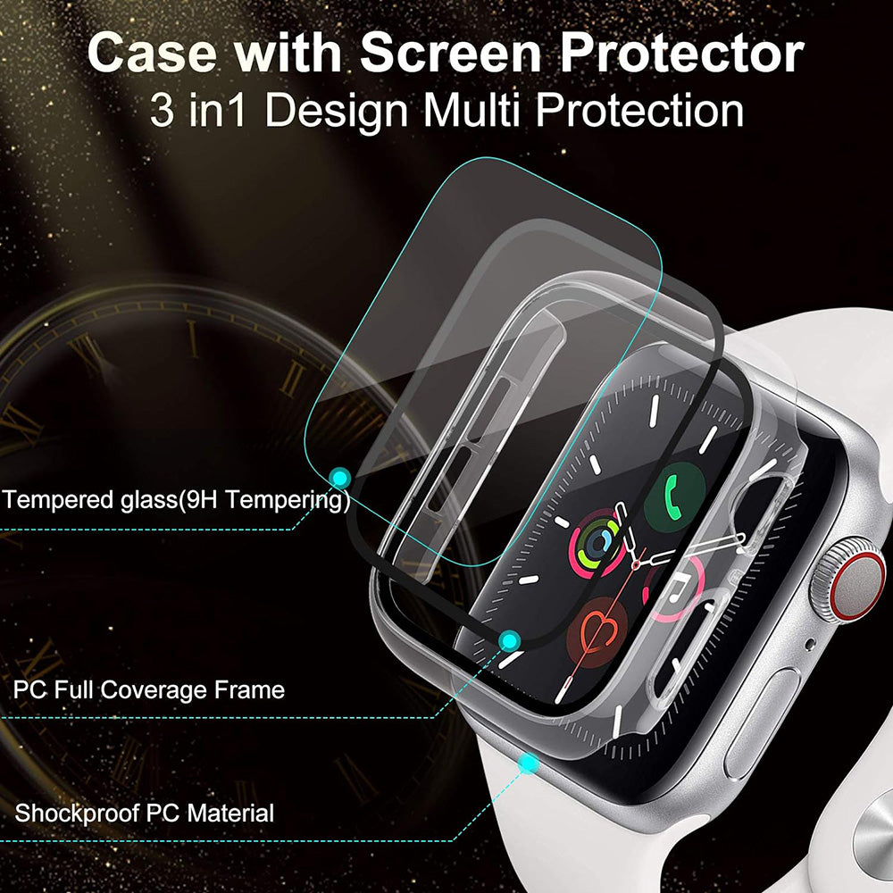 Techsuit Defense360 Pro -kuori Honor Watch 4:lle, läpinäkyvä