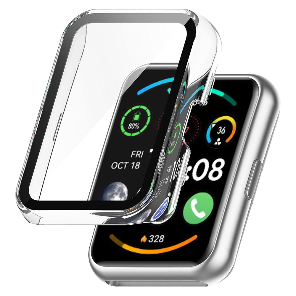 Techsuit Defense360 Pro -kuori Huawei Watch Fit 2:lle, läpinäkyvä