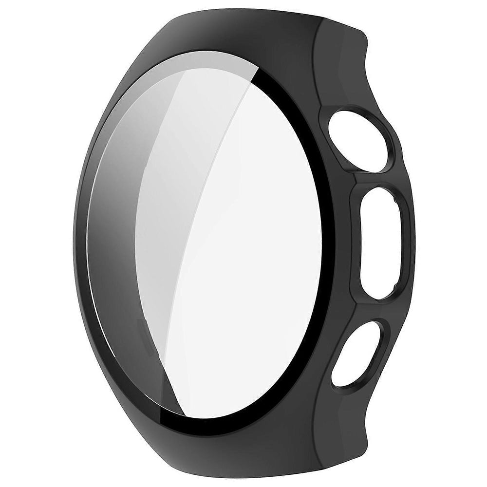 Techsuit Defense360 Pro -kuori Huawei Watch 5 42mm:lle, Musta