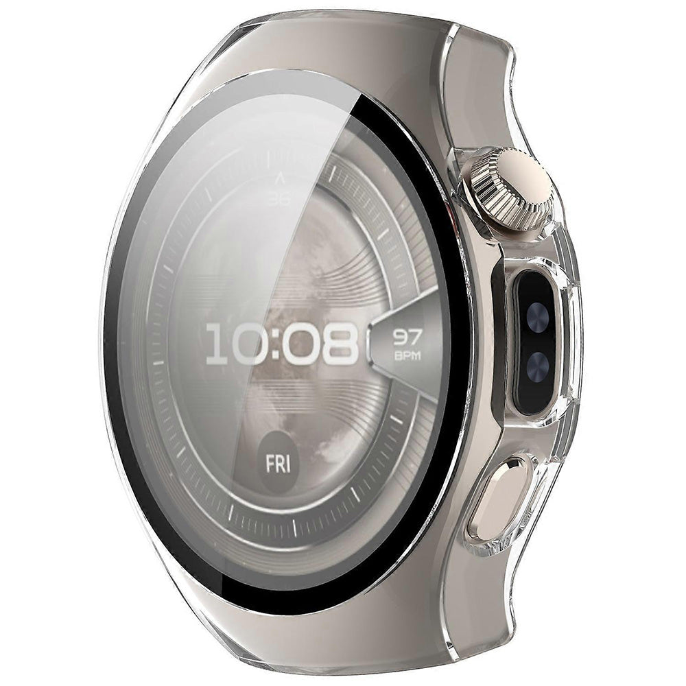 Techsuit Defense360 Pro -kuori Huawei Watch 5 46mm:lle, läpinäkyvä