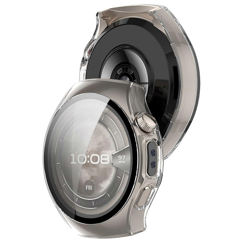 Techsuit Defense360 Pro -kuori Huawei Watch 5 46mm:lle, läpinäkyvä