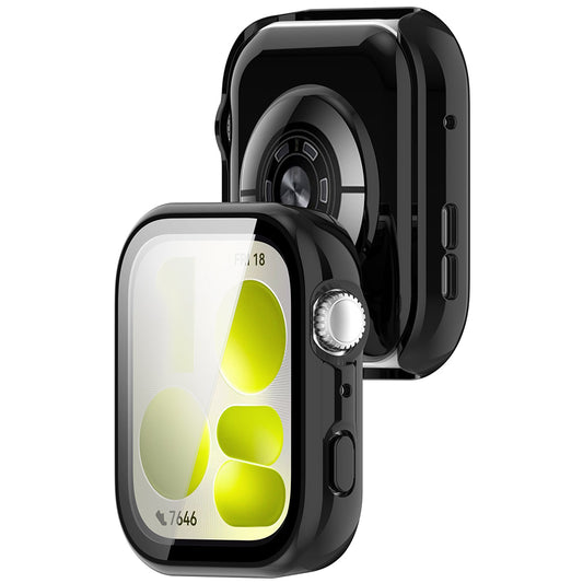 Techsuit Defense360 Pro -kuori Huawei Watch Fit 5:lle, Musta