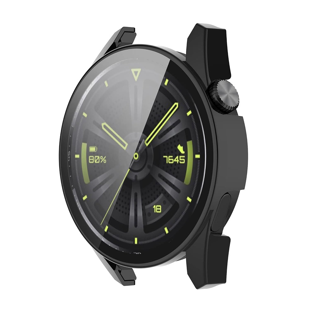 Techsuit Defense360 Pro -kuori Huawei Watch GT 3 42mm:lle, Musta