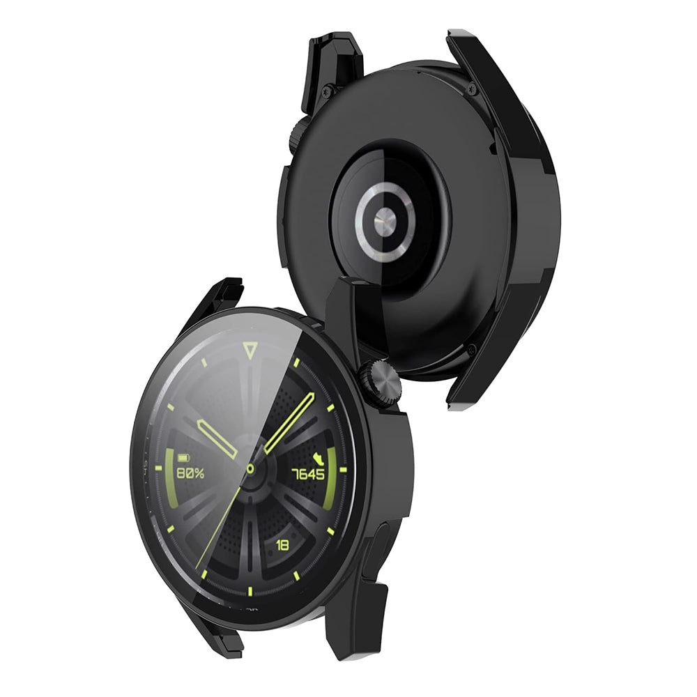 Techsuit Defense360 Pro -kuori Huawei Watch GT 3 42mm:lle, Musta