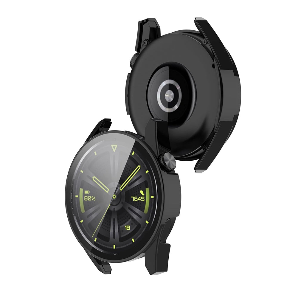 Techsuit Defense360 Pro -kuori Huawei Watch GT 3 46mm:lle, Musta