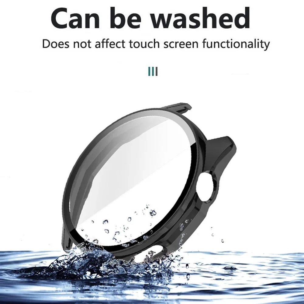 Techsuit Defense360 Pro -suojakotelo Huawei Watch GT 6 46mm -kelloon, Musta