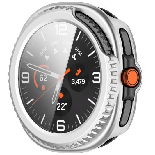 Techsuit Defense360 Pro -kuori Samsung Galaxy Watch8 Classicille, hopea
