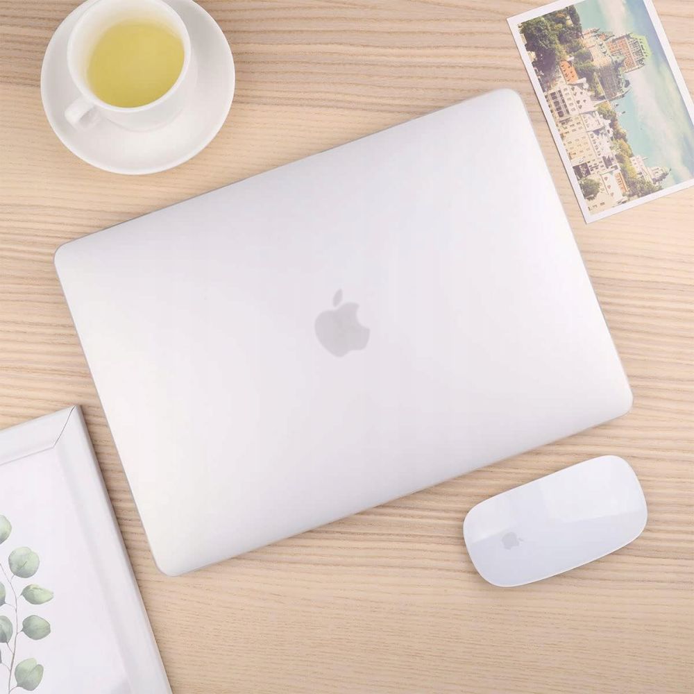 Techsuit UltraShell Case for Apple MacBook Air 15inch (2026) / (2025) / (2024) / (2023), Matte Transparent