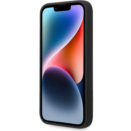 Kotelo Apple iPhone 14 Plus -puhelimelle, Karl Lagerfeld, Silicone Karl's Head, Musta