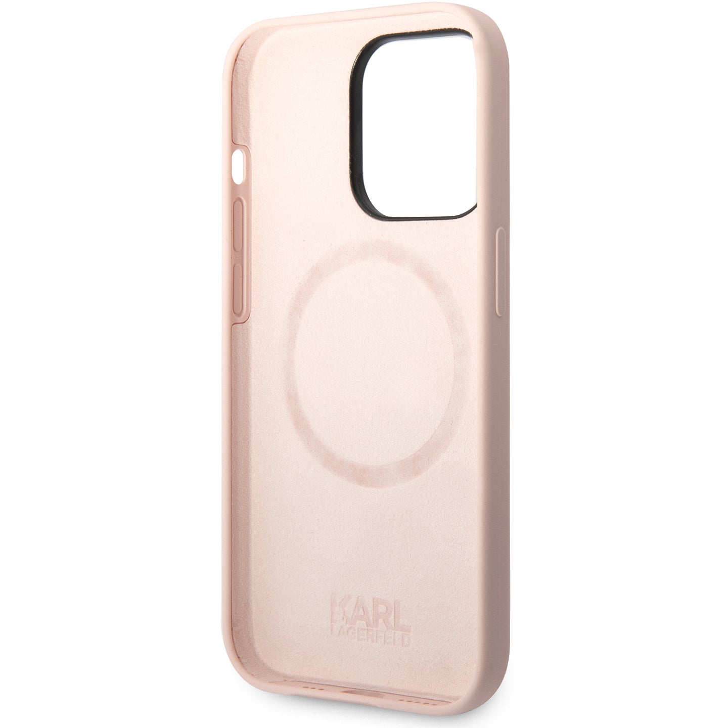 MagSafe-kotelo Apple iPhone 14 Pro Maxille, Karl Lagerfeld, Silicone Body Karl & Choupette, Pinkki
